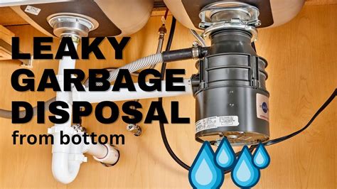 what makes a garbage disposal leak from the bottom|Garbage Disposal Leaking from the Bottom:。